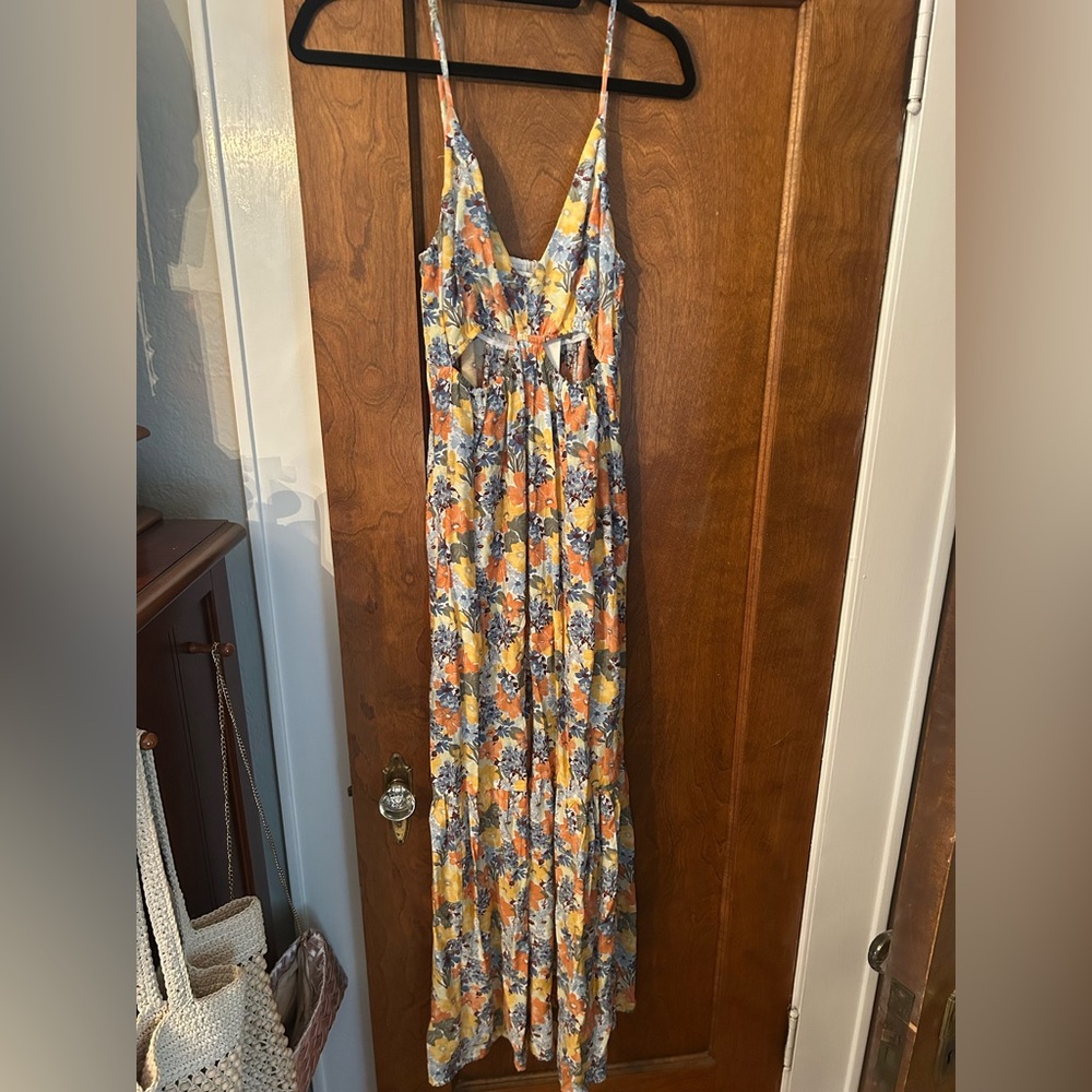 NWT Abercrombie & Fitch Floral Cutout Dress